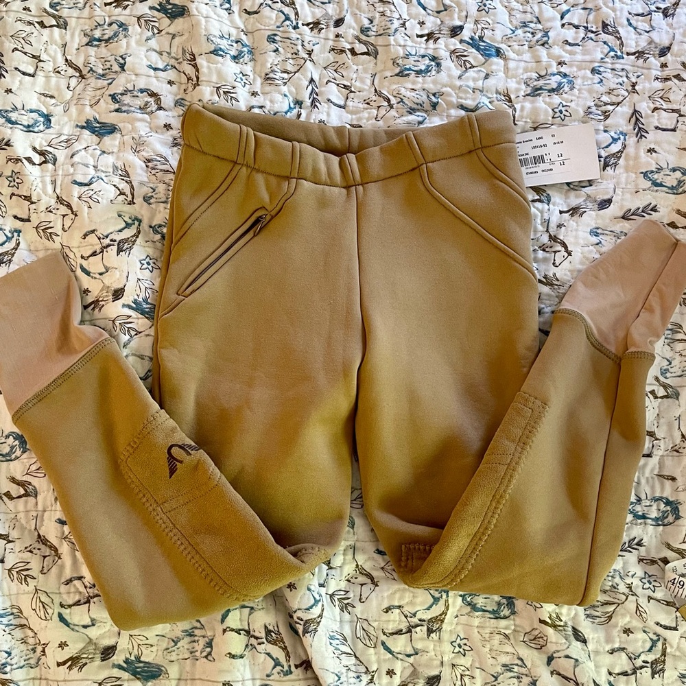 Tuffrider kids winter riding breeches